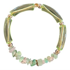 Green Beaded Bracelet